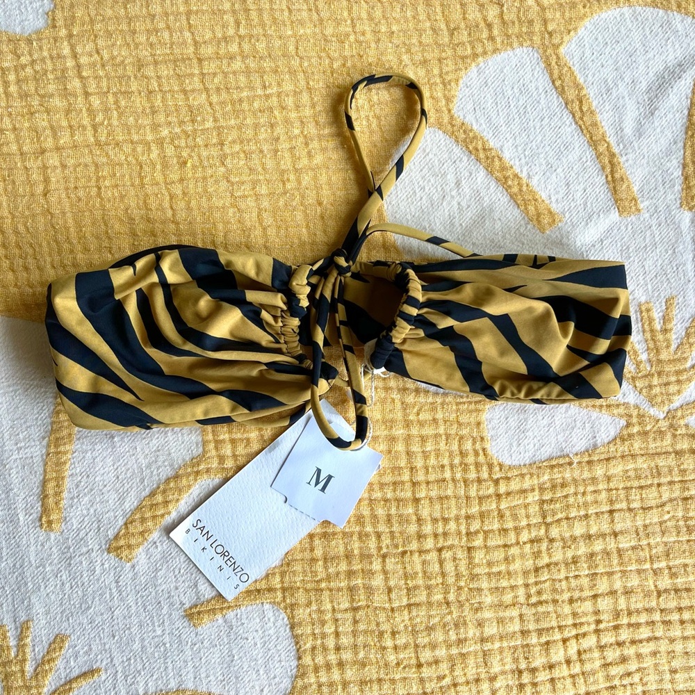 San Lorenzo Golden Zebra top